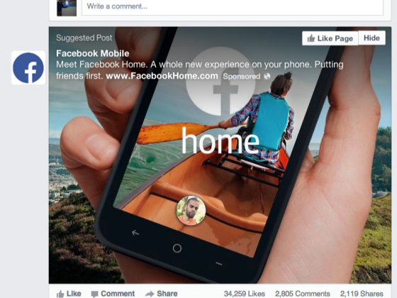 Facebook Home