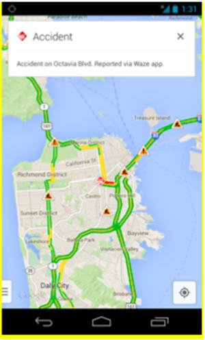 谷歌地图首次整合Waze 添加事故提醒等多项服务